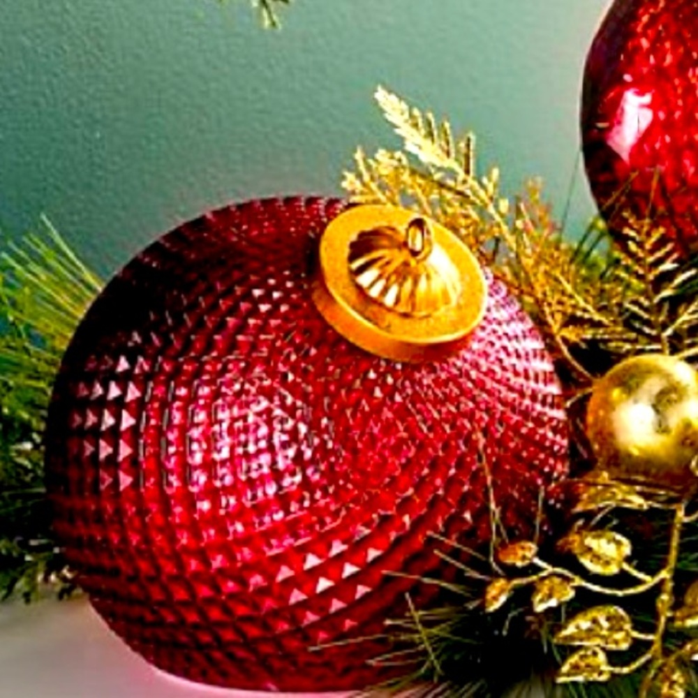 One Diamond Glass Ornament 8" by Valerie
Parr Hill